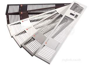 Myson Fan Convectors -  Myson Kickspace 500h Grille Stainless