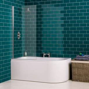 Eastbrook Baths -  Status Showerbath 5mm Panel 23.1004