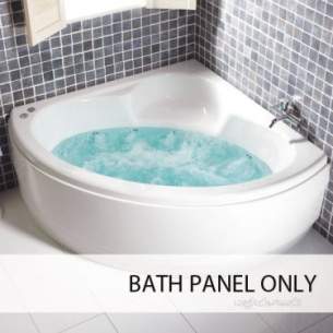Eastbrook Baths -  1300 Carronite Panel White 23.1681