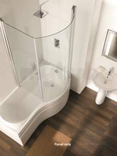 Eastbrook Baths -  23.1711 Prado Showerbath 1700 Carronite Pnl