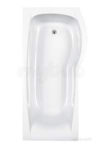 Eastbrook Baths -  23.2681r Delta Offset Showrbath 1600 Rh