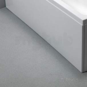 Eastbrook Baths -  Axis 1600 X 430 Carronite Panel White