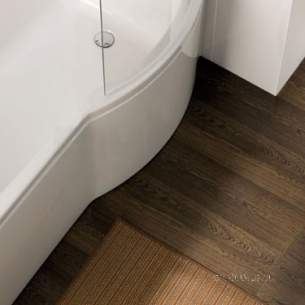 Eastbrook Baths -  Delta Showerbath 1600 Carronite Pnl Wh