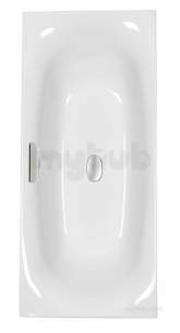 Eastbrook Baths -  Eastbrook Echelon 1.7mx750 Carronite Wh