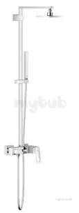 Grohe Shower Valves -  Grohe 23147 Eurocube Shower System Exp 23147000