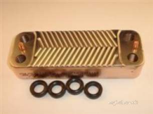 Baxi Boiler Spares -  Baxi 237472 Heat Exchanger 1002540