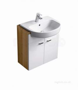 Ideal Standard Playa Sanitaryware -  Ideal Standard Playa J4674 550mm One Tap Hole Semi Ctop Basin Wh