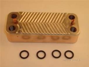 Baxi Boiler Spares -  Baxi 241160 Plate Heat Exchanger