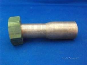 Baxi Boiler Spares -  Baxi 241200 Copper Tail Assembly 22mm