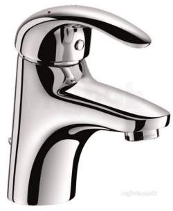 Delabie Basin Mixers -  Delabie Mechanical Basin Mixer H60mm Plus Pop Up Waste Solid Lever