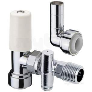 Terrier and Belmont Radiator Valves -  1/2x15mm 367pf Cpdls Angle C/w 10mm Elb