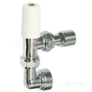 Terrier and Belmont Radiator Valves -  Pegler Yorkshire Terrier 367 367 Push-fit Elbow Angle Chrome Plated 10x0.5 Inch