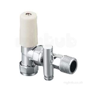 Terrier and Belmont Radiator Valves -  Terrier 367d 15mm X 1/2 Inch Mi Angl Ls/cp Do