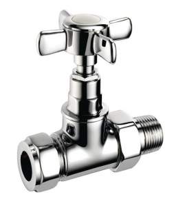 Pegler TRVs -  Pegler Trad Xt Str Rad Valve Pk 15/1/2 Inch Cp