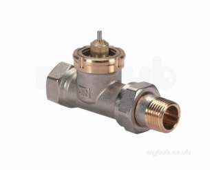Danfoss Randall Commercial Valves -  Danfoss 013u001600 Nickel Rav15/8 Vertical Angle Valve 1/2