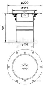 Blucher Drainage -  Blucher Sealed Rodding Eye C/w Nipple