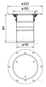 Blucher Drainage -  Blucher Sealed Rodding Eye Screw Lock