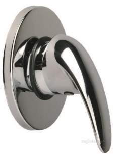 Delabie Brassware -  Delabie Recessed Mechanical Shower Mixer Behind Wall Plate 116
