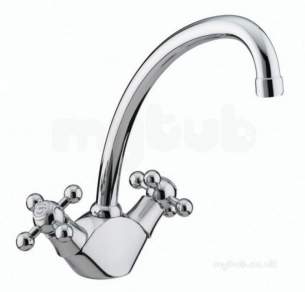 Bristan Brassware -  Regency Monobloc Sink Mixer Chrome Plated Rg Snk C