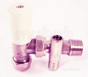 Invensys Trv4 Trv Valves -  Drayton 15mm Angle Ls Plus Od Tp Nickel