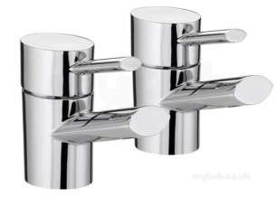 Bristan Brassware -  Bristan Ol 1/2 C Oval Basin Taps Ch