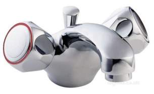 Deva Brassware -  Deva Dcm113 Mono Basin Mixer C/w Mtl Hds Puw