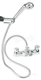 Deva Brassware -  Deva Ex106 Excel D/mntd Bath/shower Mixerand Kit