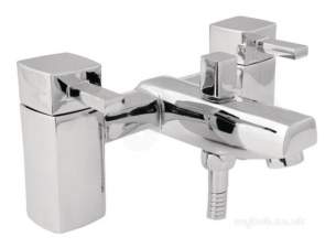 Deva Brassware -  Deva Rub106 Rubic Bath Shower Mixer Cp