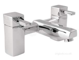 Deva Brassware -  Deva Rub108 Rubic Bath Filler Cp