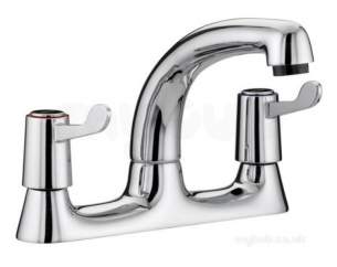 Bristan Brassware -  Value Lever Deck Sink Mixer Chrome Plated With