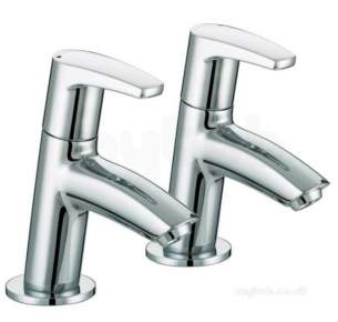 Bristan Brassware -  Bristan Or 1/2 C Orta Basin Taps Chrome