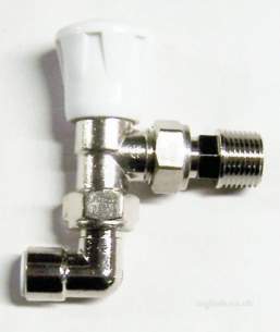 Myson Manual Radiator Valves -  Myson Matchmate 10mm Wh Np Pushfit Ppv