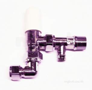 Myson Manual Radiator Valves -  Matchmaster 10mm 90d Ls D/o Chrome Plated Comp Ppv