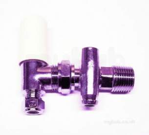Terrier and Belmont Radiator Valves -  Terrier 367d 8mm X 1/2 Inch Mi Angle Ls/cp Do