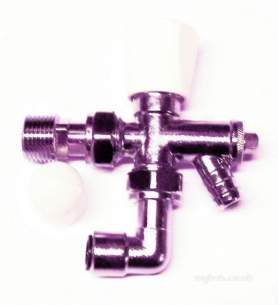 Pegler Mercia Radiator Valves -  Mercia 10mm Rad Valve Lsdo Pf Elb Con Cp