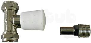 Myson Manual Radiator Valves -  Myson Matchmate 15mm Ls Str Valve Np
