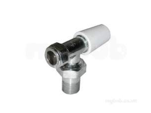 Wasp 10 Radiator Valves -  Wasp Ten 15mm Angle Ls Valve Chrome P