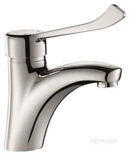 Delabie Basin Mixers -  Delabie Ep Basin Mixer H85mm No Waste Long Lever