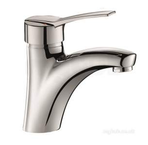 Delabie Basin Mixers -  Delabie Ep Basin Mixer H85mm No Waste Plus Solid Lever