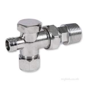 Myson TRVs -  Euro Lockshield D-off Valve For Petite Trv