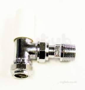 Pegler Mercia Radiator Valves -  Mercia 10mm Rad Valve Wh/ls Chrome Plated 647054