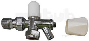 Pegler Mercia Radiator Valves -  Mercia 10mm Rad Valve Ls/do Chrome Plated 647057