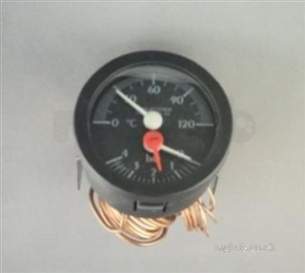 Potterton Boiler Spares -  Potterton 8006159 Pressure/temp Gauge