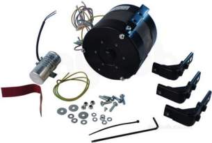 Aidelle Flue Dilution Fans -  Adl Gbdf3 Ssdf3 Motor Plus Bkt Plus Cap Plus Scrws