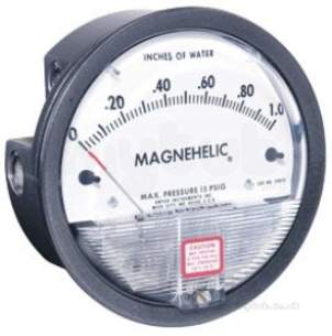 Dwyer Instruments Magnehelic Gauges -  Dwyer 2000 00n Magnehelic 0.05-0-0.20 Inch Wg