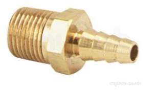 Dwyer Instruments Magnehelic Gauges -  Dwyer A339 Adaptor Brass 1/8 Inch Npt To 3/16