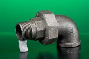 Crane Black Malleable Small -  Crane Black Malleable M And F Union Elbow-262 1/2