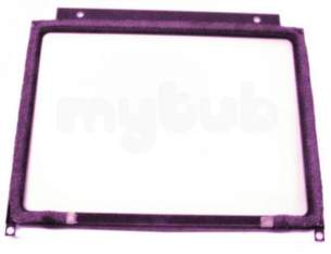 Focal Point Fires Gas Spares -  Focal Fb/000002 Glass Assembly 4 Hole