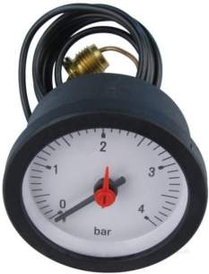 Imi Water Heating Spares -  Powermax P792 Pressure Gauge 0 4 Bar