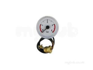 Heatline Spares -  Heatline 3004090673 Pressure Gauge